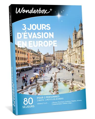 3 jours d'évasion en Europe