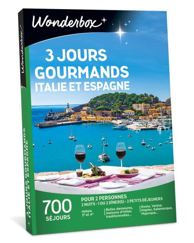3 jours gourmands Italie et Espagne
