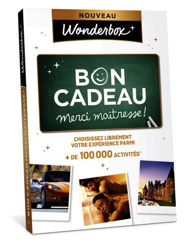 Bon cadeau Merci Maîtresse