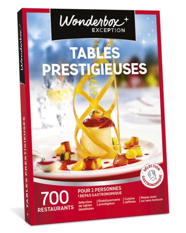 Tables prestigieuses