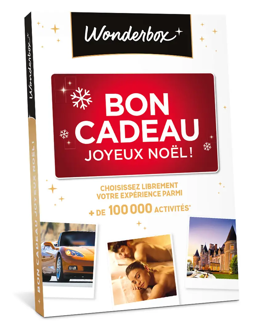 Bon Cadeau Joyeux Noël ! Avis et Prix Wonderbox