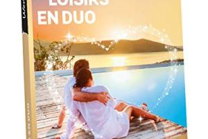 Wonderbox – Coffret cadeau - LOISIRS EN DUO – 8 000 activités :séjours de charme, balades en pirogue ou en voilier, spectacles pour 2 personnes, sessions de laser game