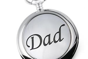 Montre gousset pour papa - Cadeau de Noël, d'anniversaire, de retraite, de fête des pères Montre gousset pour papa - Cadeau de Noël, d'anniversaire, de retraite, de fête des pères