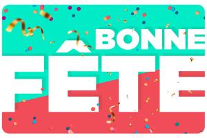 Carte Bonne Fête