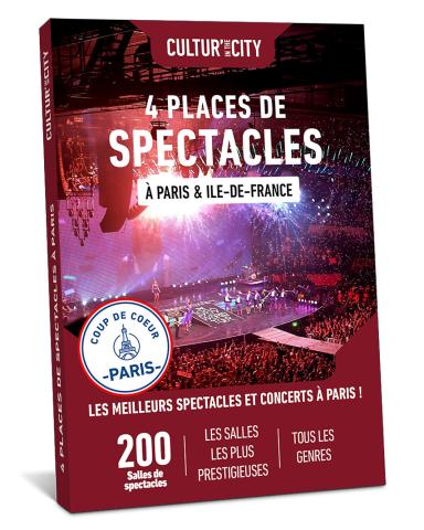Spectacles & Concerts à Paris - 4 Places