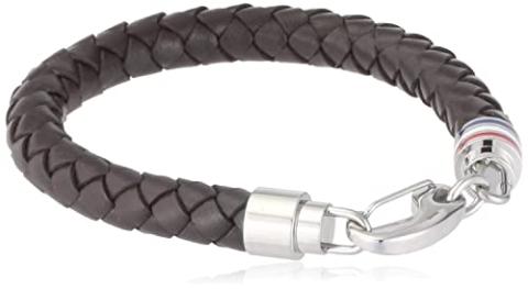 Tommy Hilfiger Jewelry Bracelet pour Homme en Cuir Marron - 2700530 Tommy Hilfiger Jewelry Bracelet pour Homme en Cuir Marron - 2700530