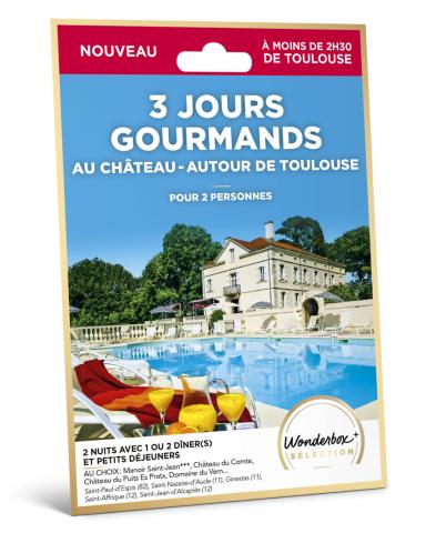 3 jours gourmands au château - autour de Toulouse