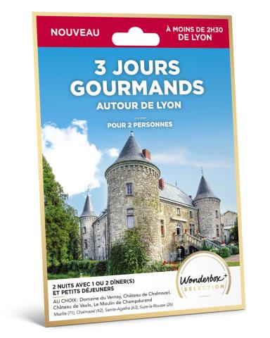 3 jours gourmands - autour de Lyon