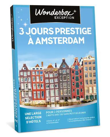 3 jours prestige à Amsterdam