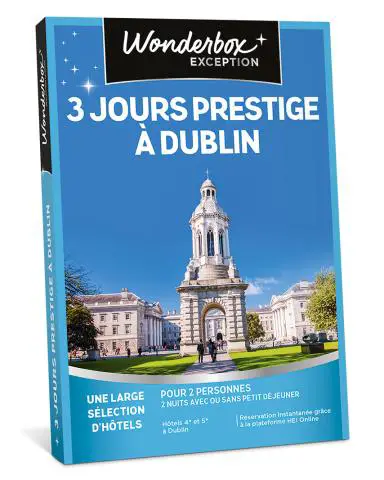 3 jours prestige à Dublin