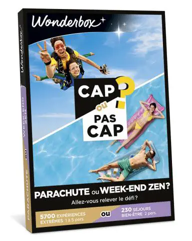 CAP OU PAS CAP - Parachute ou week-end zen ?