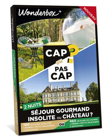 CAP OU PAS CAP - Séjour gourmand insolite ou château ? - 2 nuits