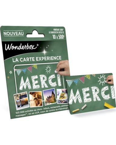 Carte Expérience Merci