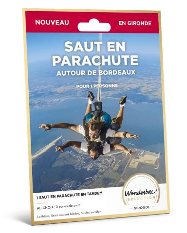Saut en parachute - autour de Bordeaux