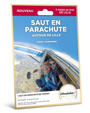Saut en parachute - autour de Lille