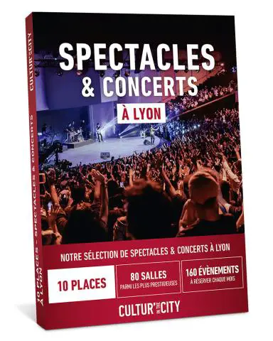 Spectacles & Concerts à Lyon - 10 Places