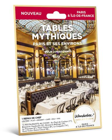 Tables mythiques - Paris et ses environs